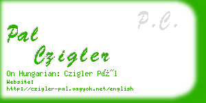 pal czigler business card